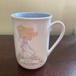 Vintage Precious Moment “Nancy” Coffee/ Tea Mug  1990
